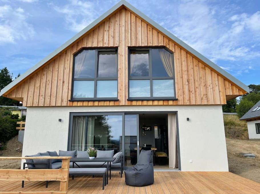 Ferienhaus Mountain View Six50 Mit Sauna Und Kamin In St. Andreasberg Sankt Andreasberg Kültér fotó